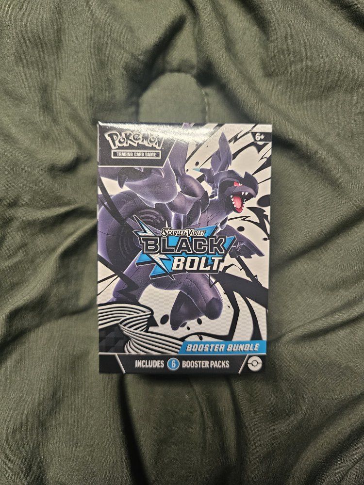 Pokemon TCG Scarlet & Violet Black Bolt Booster Bundle Sealed