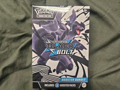 Pokemon TCG Scarlet & Violet Black Bolt Booster Bundle Sealed