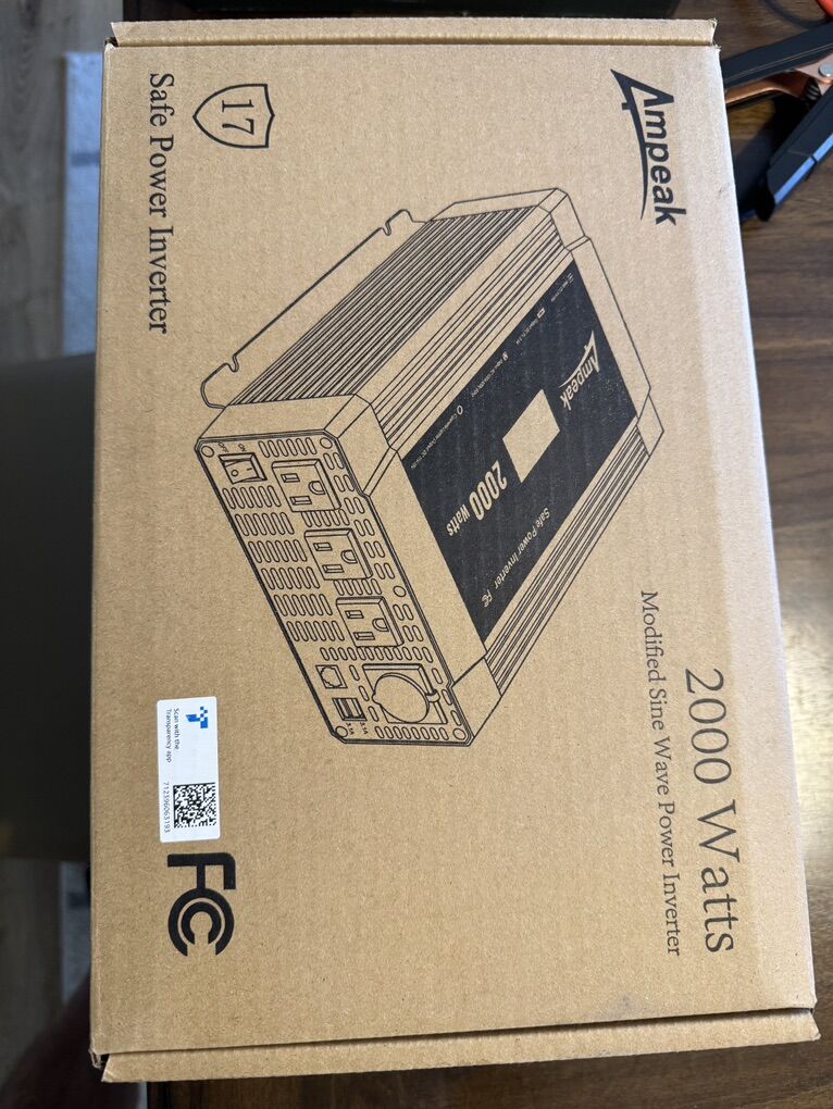 Ampeak 2000w Inverter New