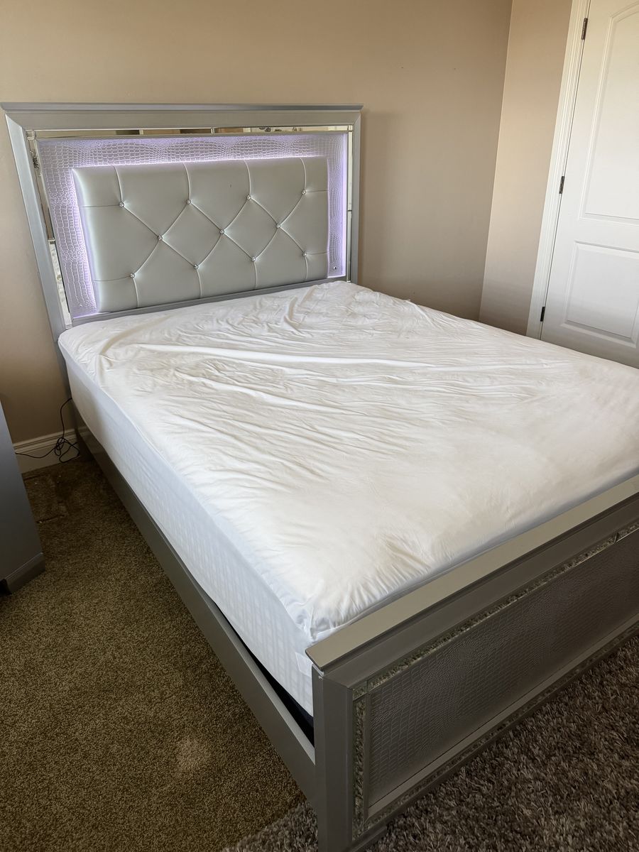 Queen Bed and Mattress