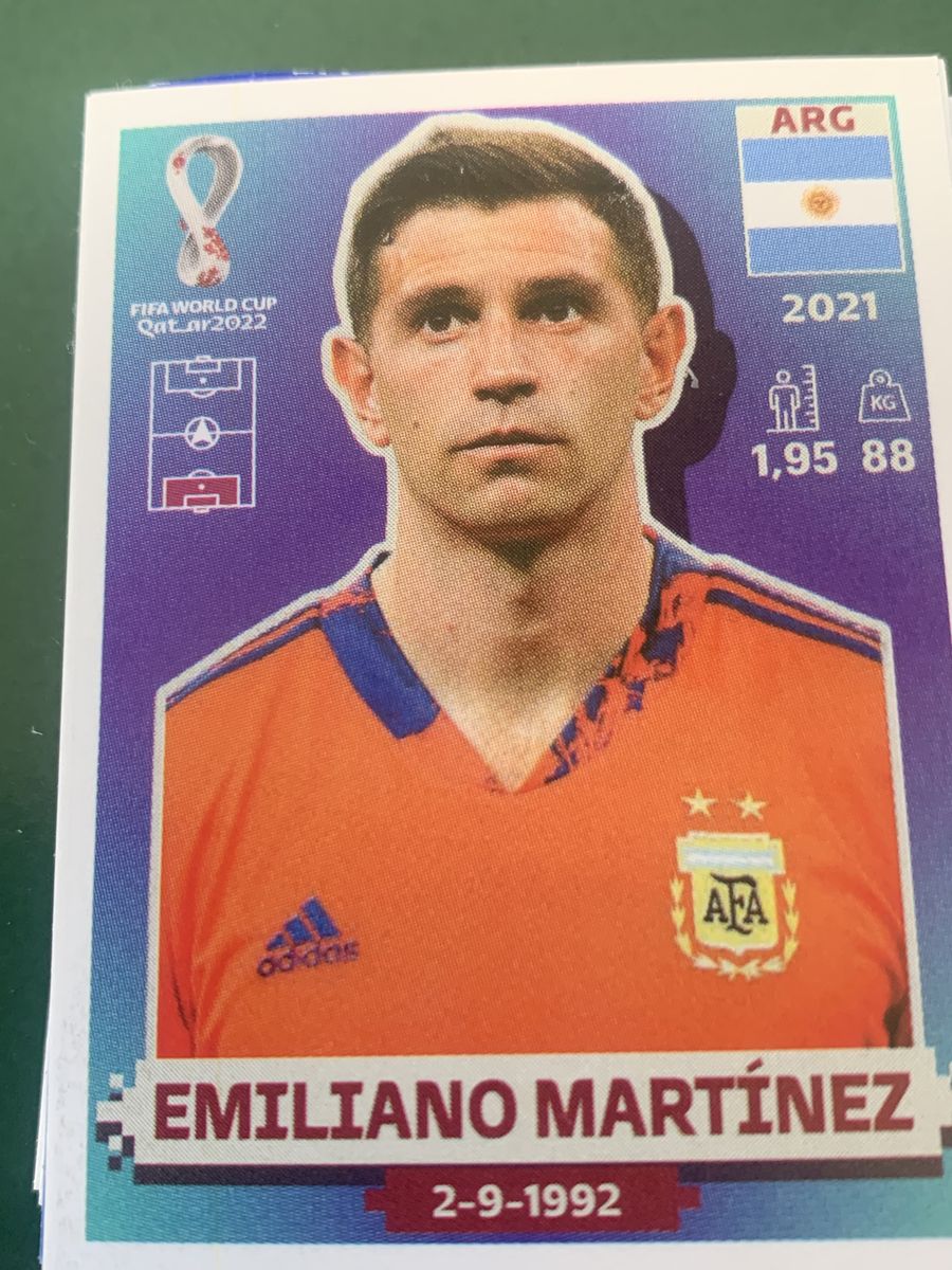 Panini Dibu Martínez. Argentina