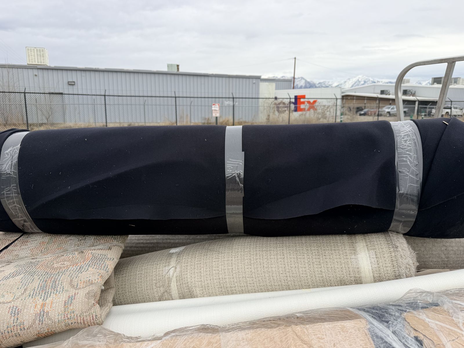 New. Large Roll Black Felt 60. 'More Than 50 Yard