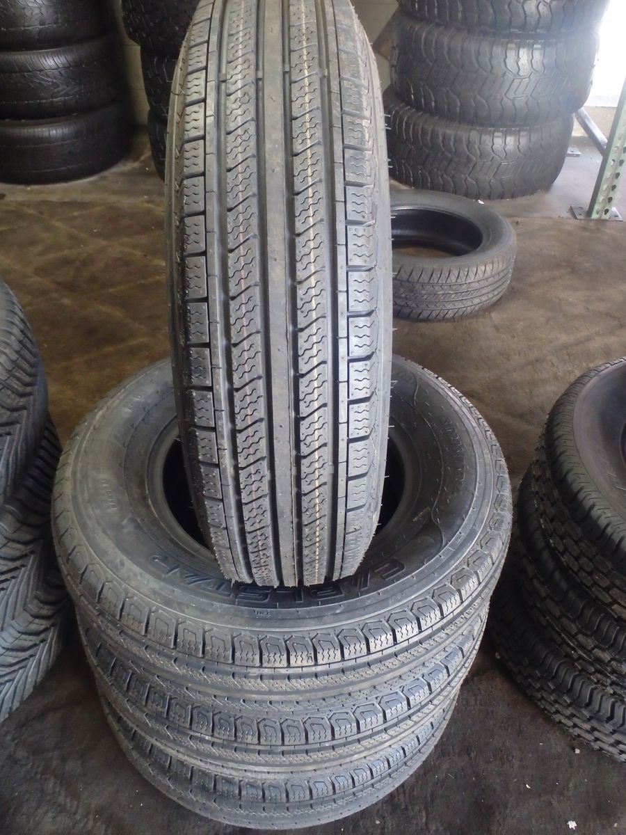 205/75R14 CARLSTAR RADIAL SET OF NEW TRAILER TIRES