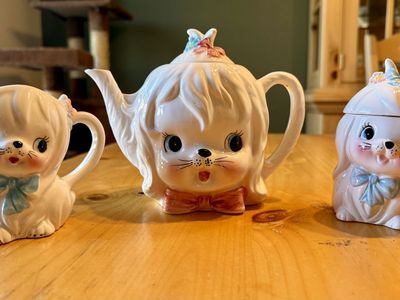 Lefton's Mr. Toodles Tea Set - Pristine Condition