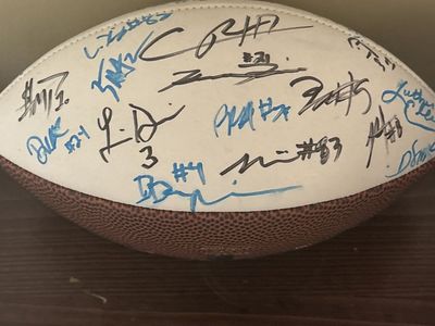 Signed Utah Utes Football