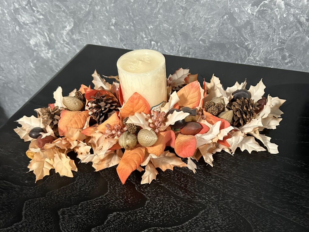 Vintage Candle Centerpiece