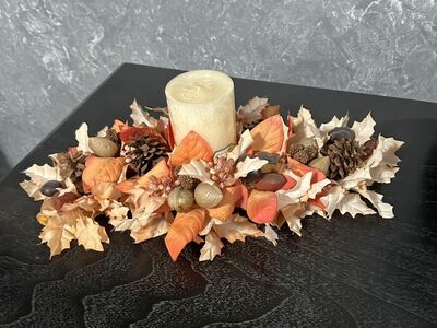 Vintage Candle Centerpiece