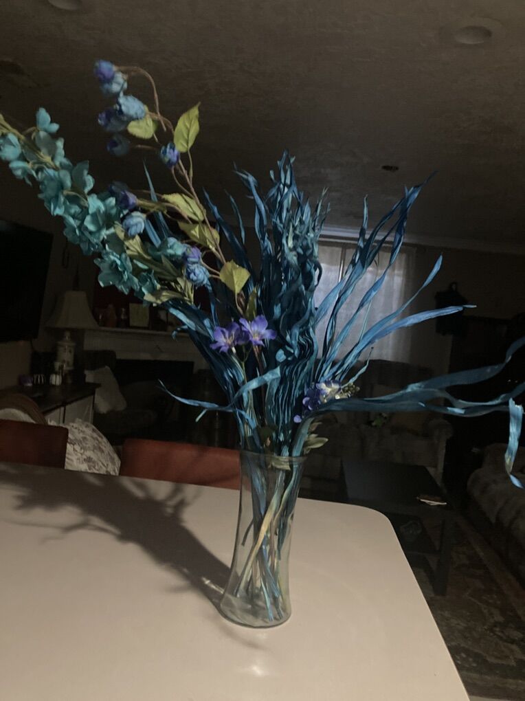 Artificial Floral Arrangment In vase