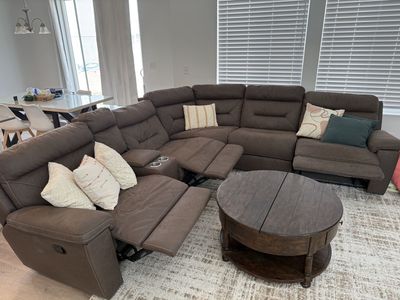 Good condition sectional.