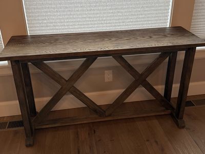 Wooden Console Table