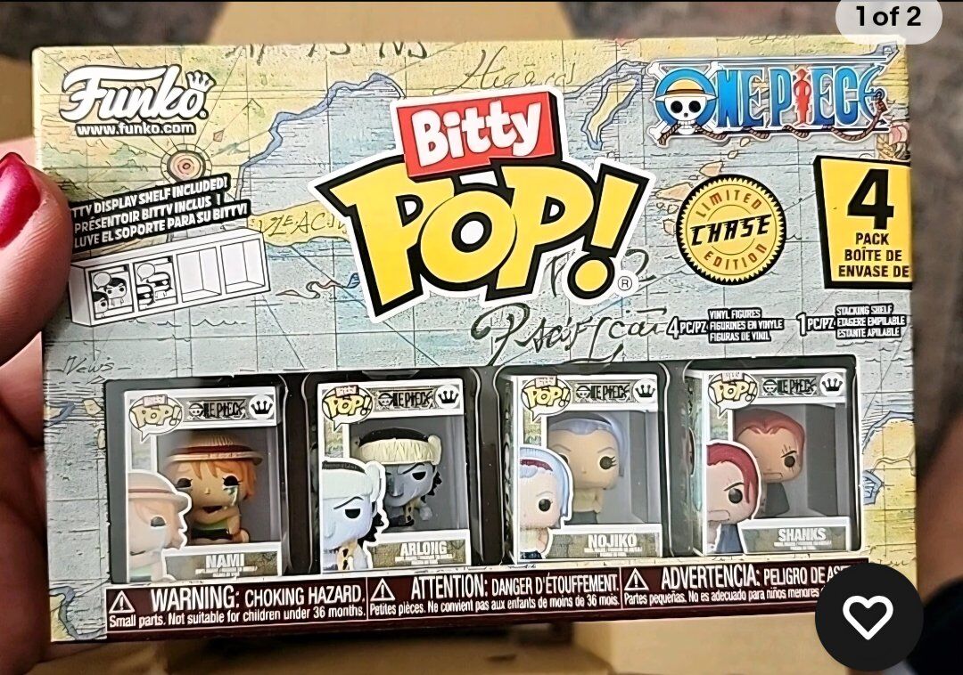 Funko Bitty POP! One Piece Nami w/ Shanks Chase