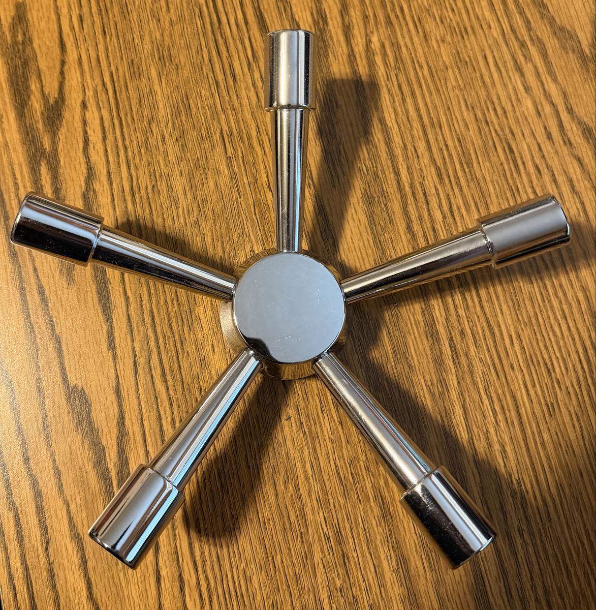 Gun Safe five spoke handle