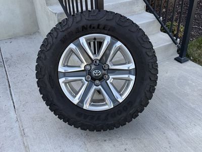 Toyota Tacoma 4Runner Rims and Tires 265/65R18
