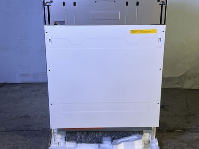 HALLMAN 24-in Top Control Built-in Dishwasher with Third Rack 24" White HDW24PW