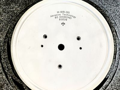 10 inch Lapidary 80 Diamond Disc 5/8 Arbor
