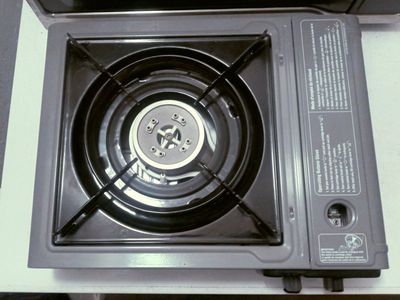 Coleman butane burner