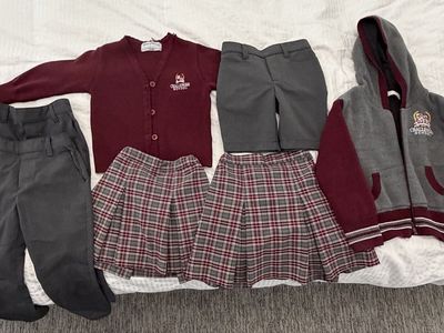 Challenger School Uniform Bundle - Cardigan, Jacket, Skirts, Pants & Shorts