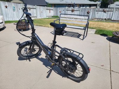LECTRIC ONE CARBON BELT DRIVE BIKE W/ ACCESSORIES