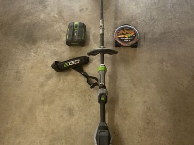 EGO Power+ ST1620T 56V 16-inch Cordless String Trimmer w/ 4.0 Ah ARC Lithium Battery & Charger