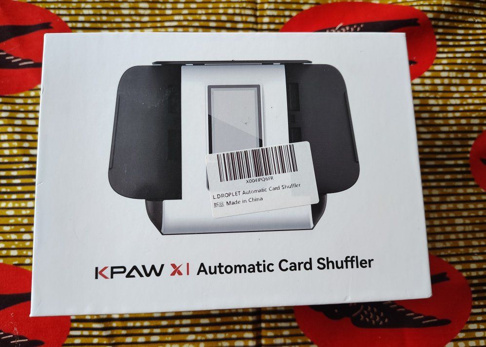 Kpaw X1 Automatic Card Shuffler with 2000mAh Recha