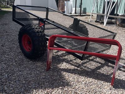 Metal 4 Wheeler Cart (New)