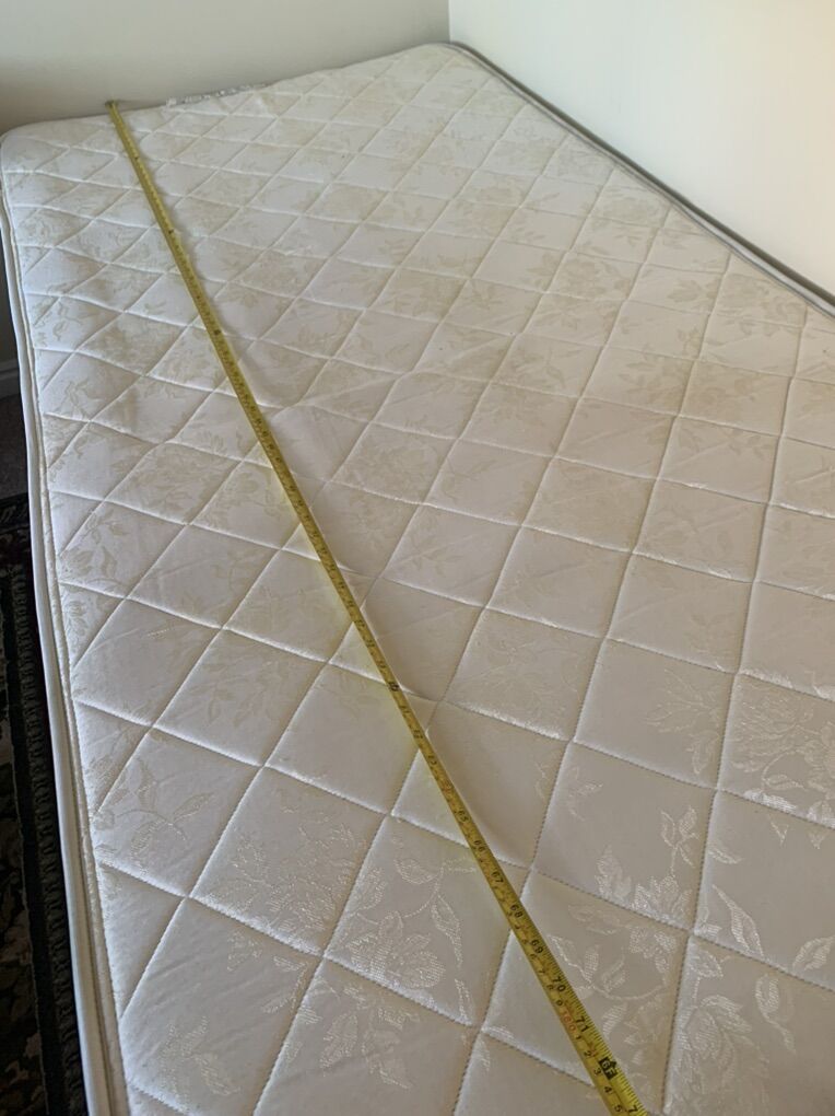 Twin Bed Mattress, Box Springs, Frame $ave $$