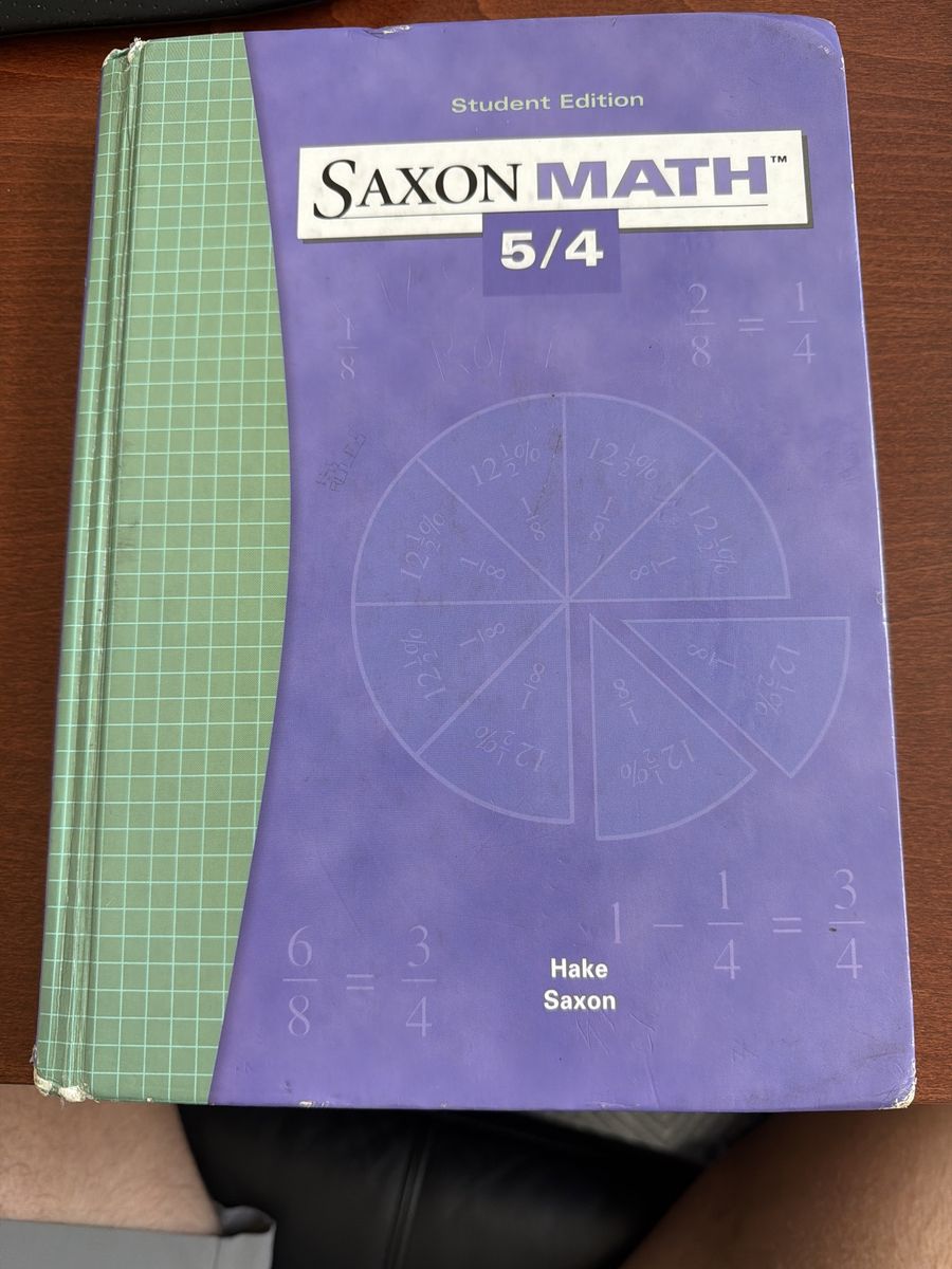Saxon Math 5/4 Student Edition