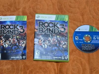 Rockband 3 with manual for Xbox 360! Trades considered!