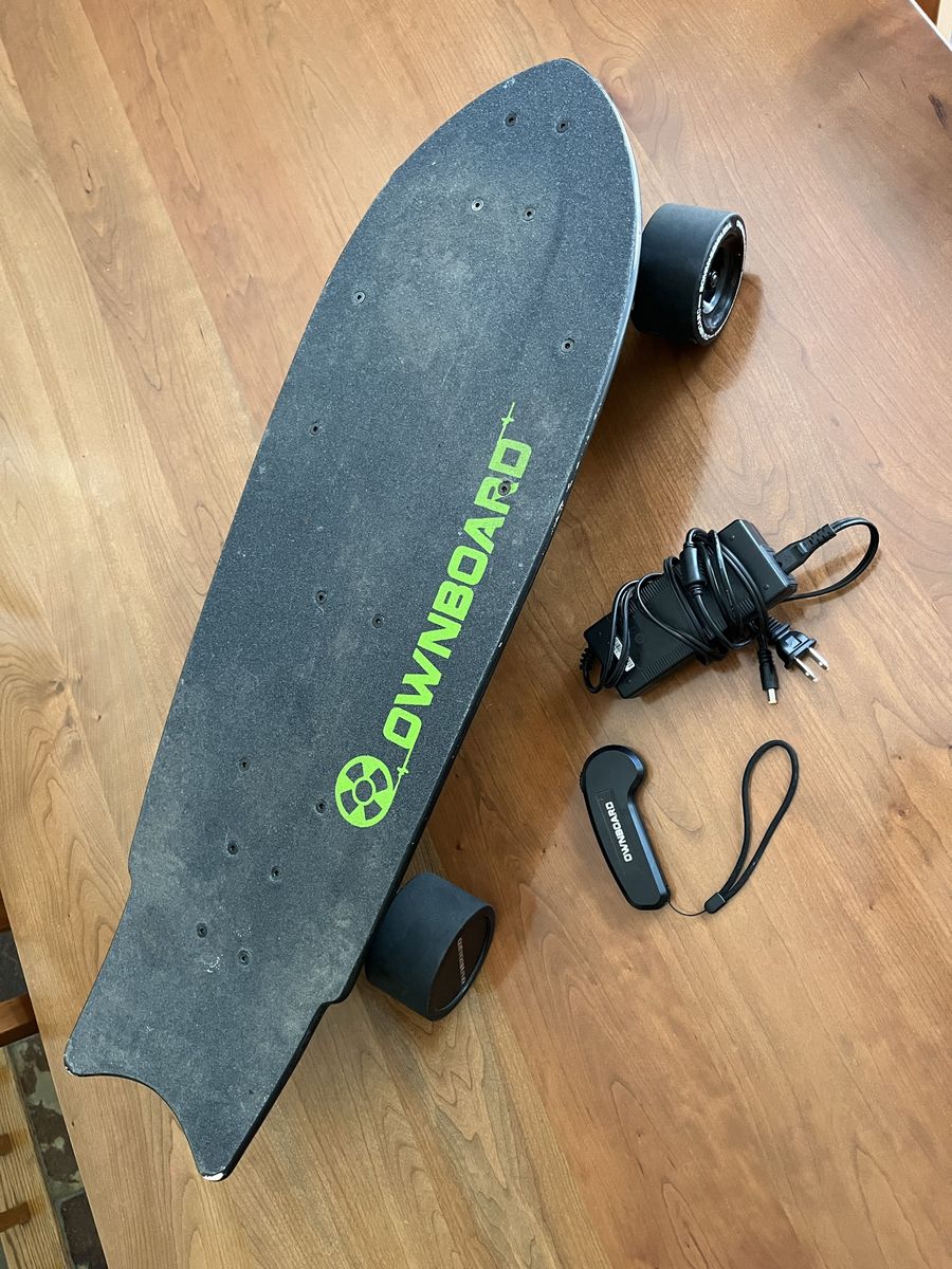 Ownboard Mini KT 30” Electric Skateboard - Dual Hub Motor, Lightly Used