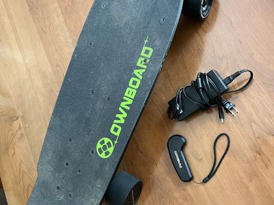 Ownboard Mini KT 30” Electric Skateboard - Dual Hub Motor, Lightly Used