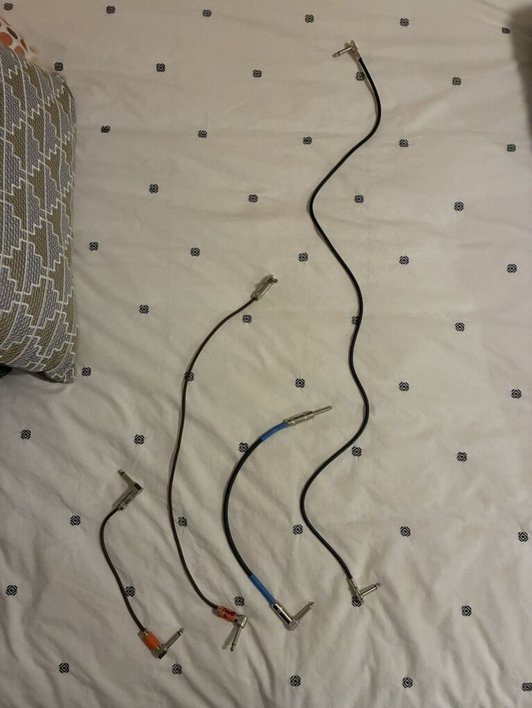 Guitar Patch Cables Various Lengths/Models