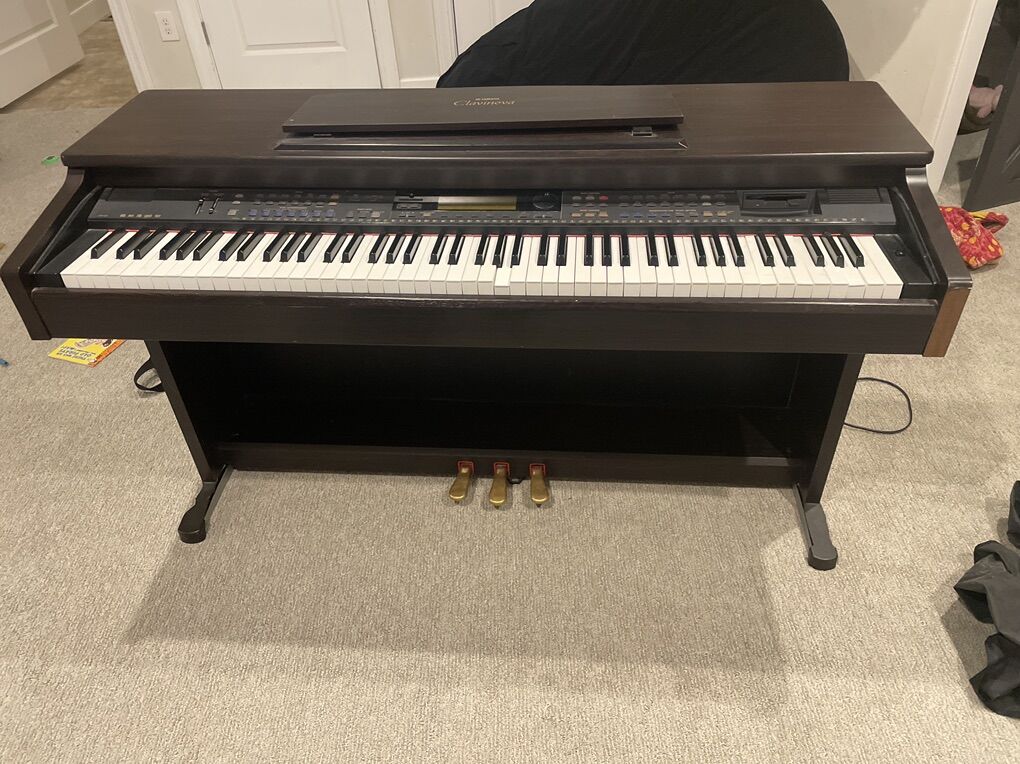 Yamaha Clavinova Electric Piano and Bench