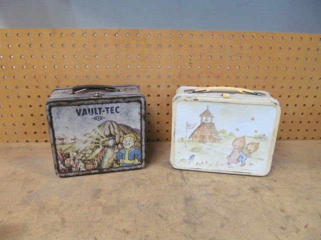 Vintage lunch boxes