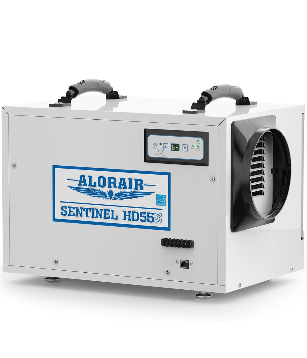ALORAIR Crawl Space Dehumidifier 120 PPD Moisture Removal, Crawlspace Dehumidifiers Commercial