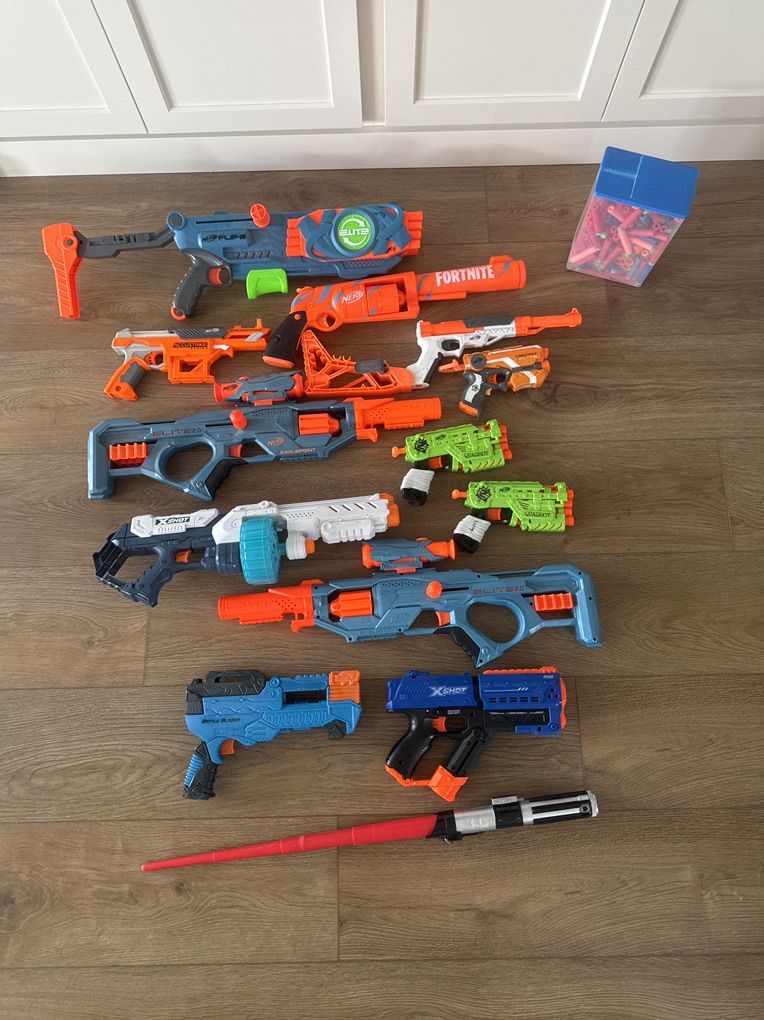 13 Nerf And X Shot Blasters