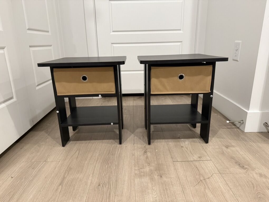 Dark Brown Side Tables
