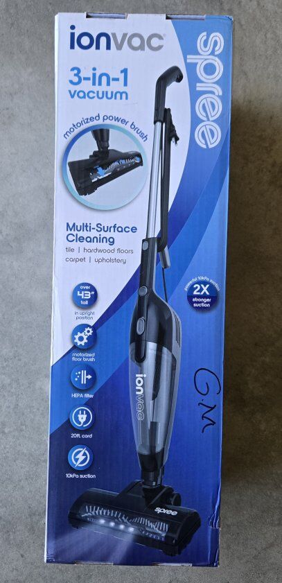 Ion Vac Spree 3 in 1 Vacuum