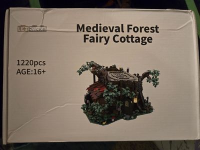 Medieval Forest Fairy Cottage Building Set