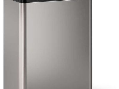 Kohler 13-Gallon Stainless Steel Step Trash can