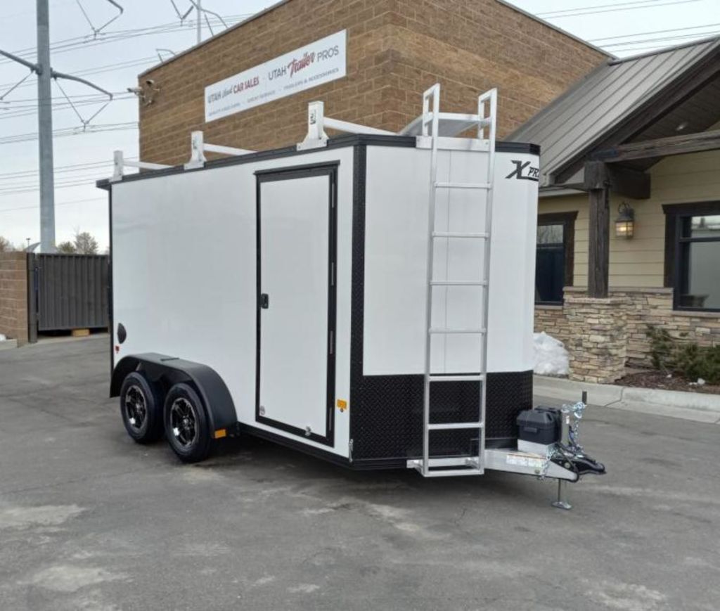 2027 Xpress 7x12 Enclosed Contractor All-Aluminum Trailer New