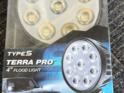 Type S Terra Pro 4" 36W 3,600 Lumens Flood Light for Off-Road Use IP68