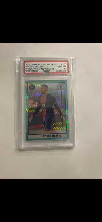 Kylian Mbappé 2020 Merlin chrome