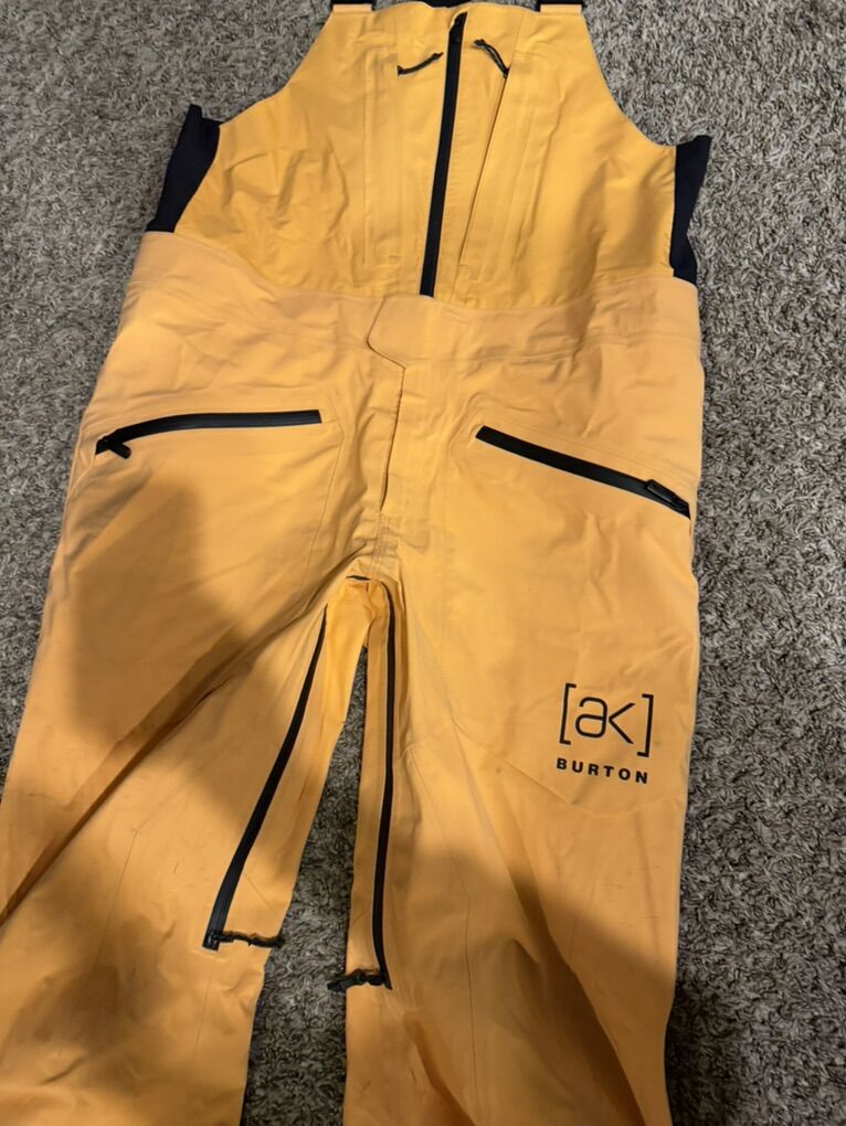 Burton Hover 3L Bibs Medium Mens