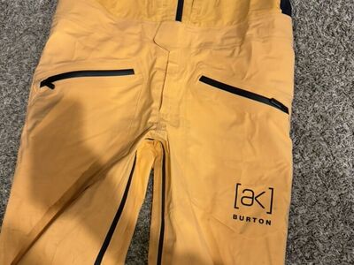 Burton Hover 3L Bibs Medium Mens