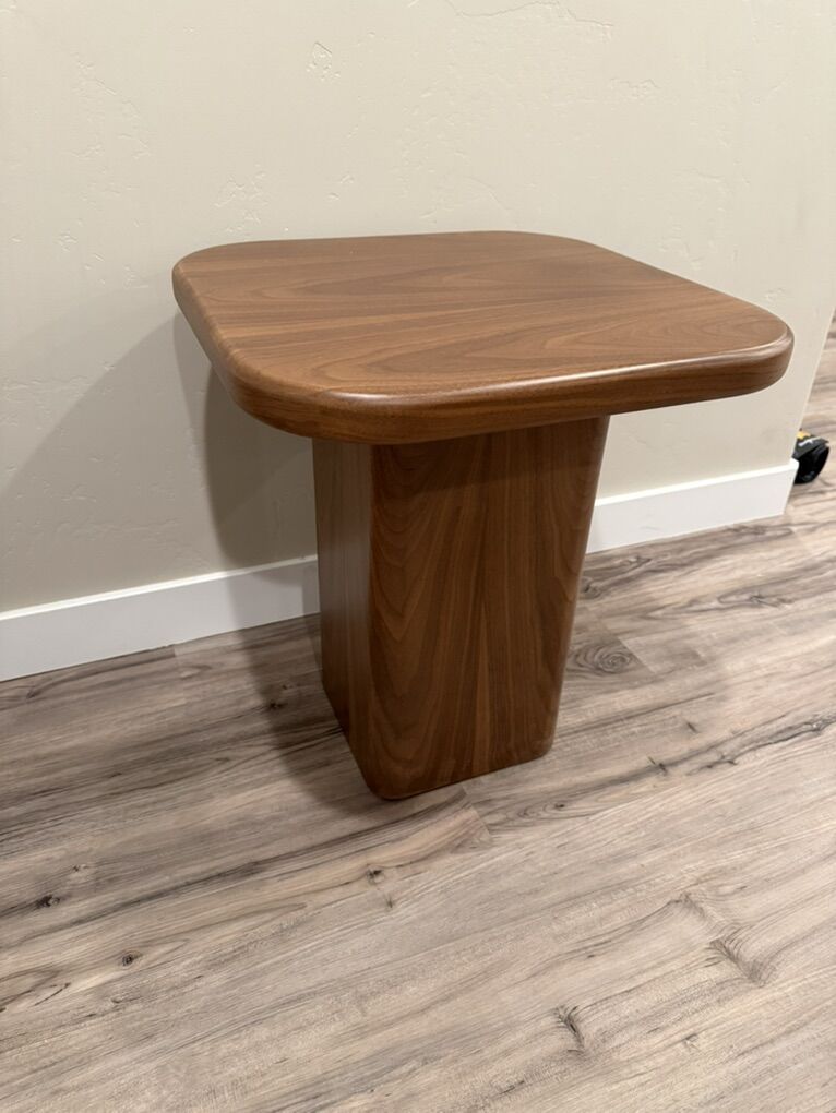 Juba Walnut End Table - NEW!