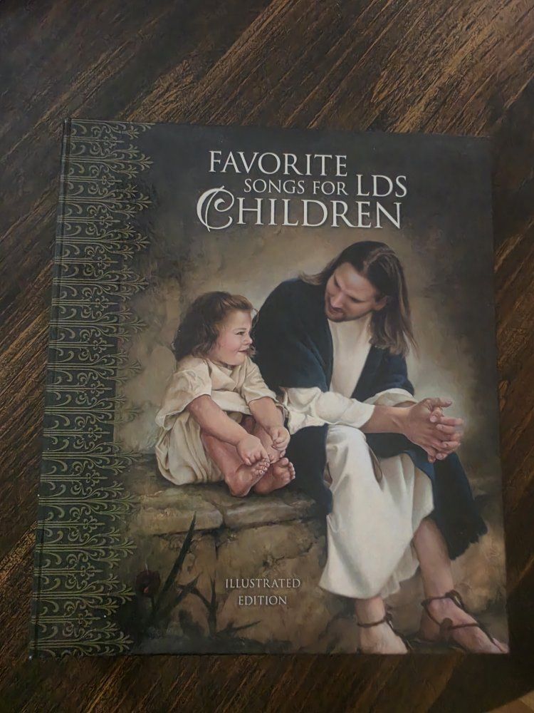 Favorite Songs for LDS Children Illustrated Edition Book - Musical Treasure for Kids