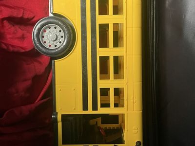 Driven by Battat Toy School Bus Yellow Large Plastic Vehicle
