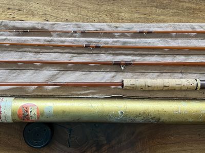 Fenwick FF70-4 - 7' - 4-piece 4/5 wt fiberglass pack/travel rod