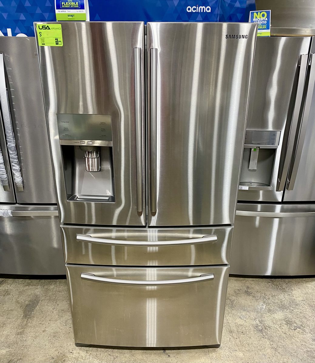 SAMSUNG COUNTER DEPTH STAINLESS REFRIGERATOR