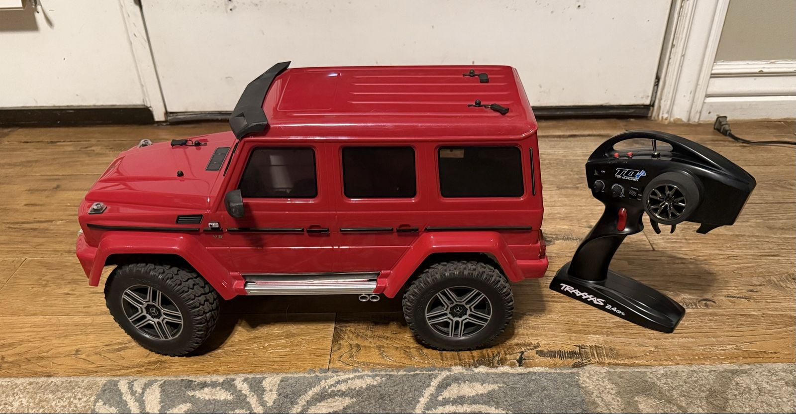 Traxxas TRX-4 Sport Mercedes-Benz G-500 RC Truck with TQ 2.4GHz Radio - Red (Used)